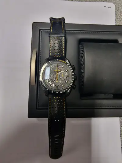 Omega Watch Omega Speedmaster Apolo 8 Dark Side Of The Moon