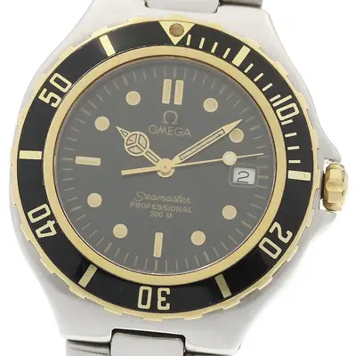 Omega Seamaster 200 YG Bezel