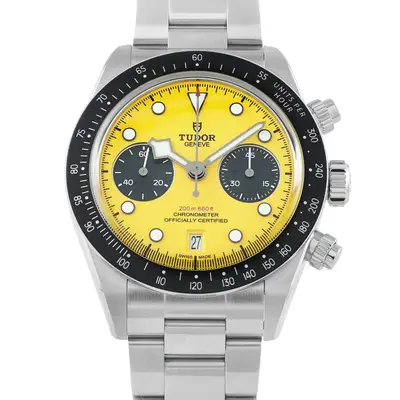 Tudor Black Bay Chronograph Bumblebee Steel