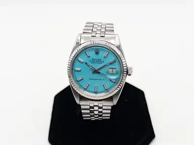 Rolex $15,000 1601 BLUE Tiffany Co ROLEX