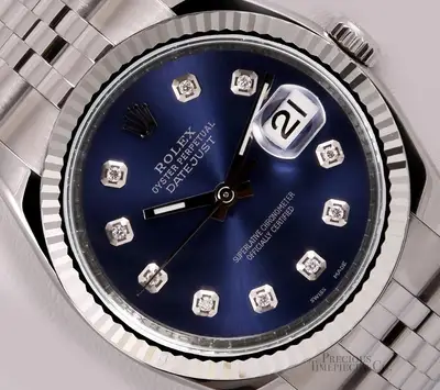 Rolex Datejust Stainless Steel Jubilee Fluted