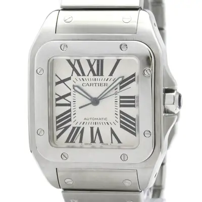 Cartier Santos 100 Stainless Steel W200737G