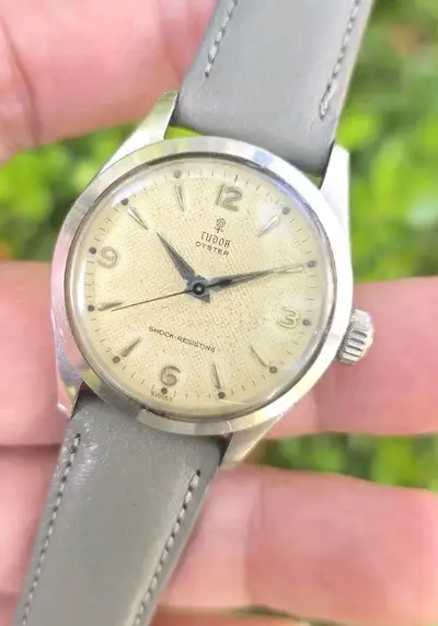 Tudor Oyster 7903 Honeycomb Stainless Steel