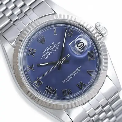 Rolex Datejust 1601 White Gold Steel