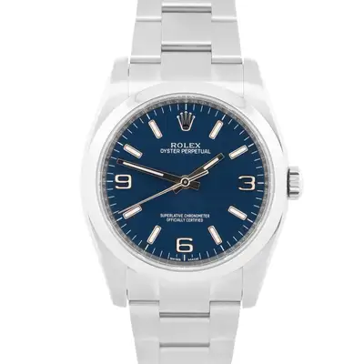 Rolex Oyster Perpetual BLUE 3-6-9 Stainless