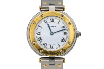 Cartier Santos Ronde Vendome Steel 18ct