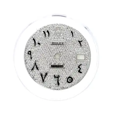Rolex Custom Pave Full natural Diamond