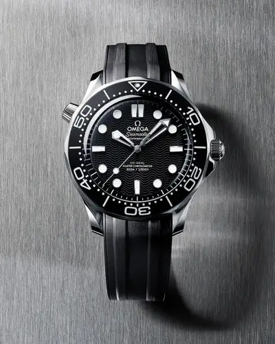 Omega Seamaster diver Rubber Strap