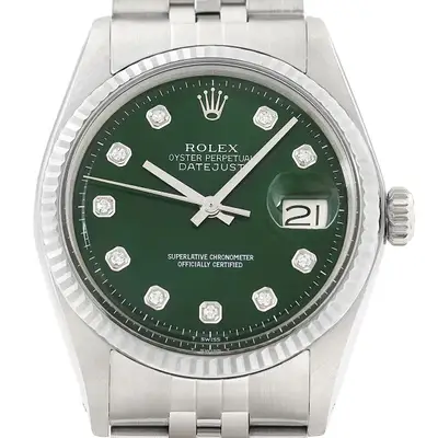 Rolex Datejust 18K White Gold SS