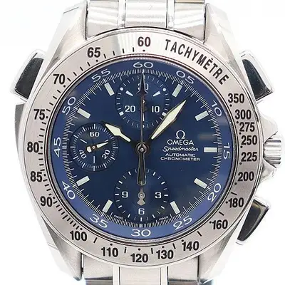 Omega SPEEDMASTER 35408000 10.3OH Blue #VWM5141