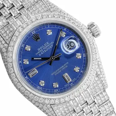 Rolex Datejust Diamond Iced Out Jubilee