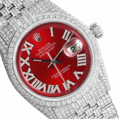 Rolex Datejust Iced Out Fully Loaded