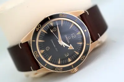 Omega Seamaster 300 Bronze Gold Co-Axial