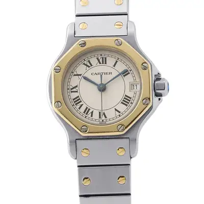 Cartier Santos W2001683 Stainless Steel 18K