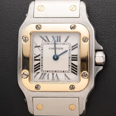 Cartier Santos de Cartier Galbée 18K Yellow