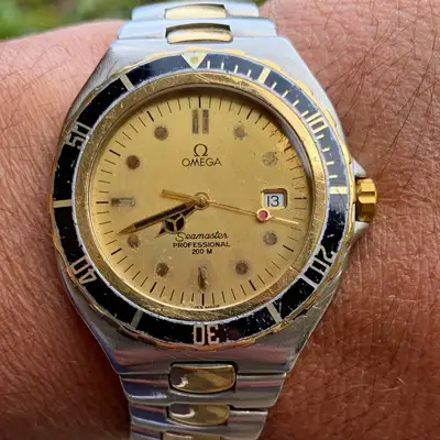 Omega Seamaster Professional Two-Tone Date
