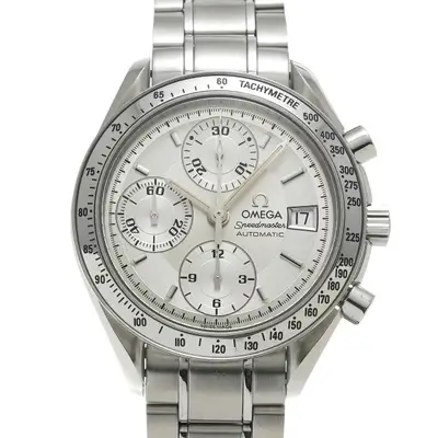 Omega Speedmaster Date 3513.3 Silver Chronograph
