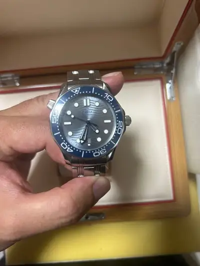 Omega Seamaster Stainless Steel Diver Blue
