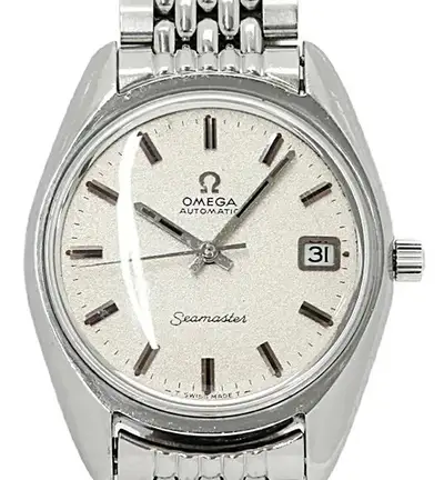 Omega Seamaster Silver Stainless Steel