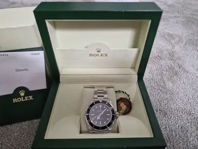 Rolex Rolex Submariner Men's Black Watch - 114060 2005