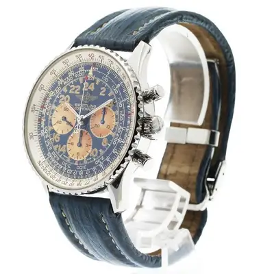 Breitling NAVITIMER COSMONAUTE A12022 SS Navy