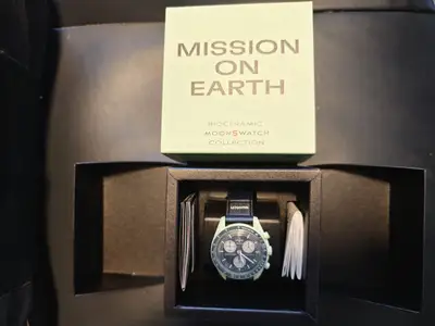 Omega X SWATCH MISSION TO EARTH