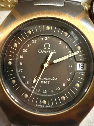 Omega SeaMaster with Black Face 1455