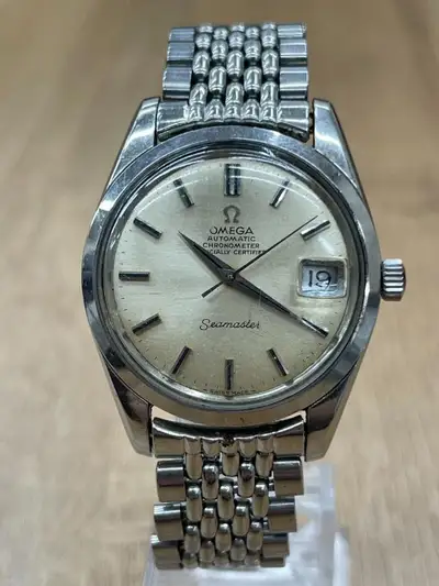 Omega Seamaster Chronometer Date Champagne