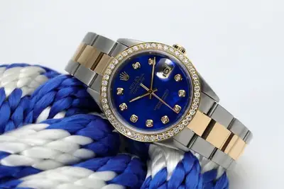 Rolex Datejust Blue Mother Of Pearl