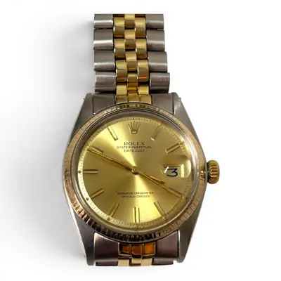 Rolex Datejust Two Tone Jubilee Champagne