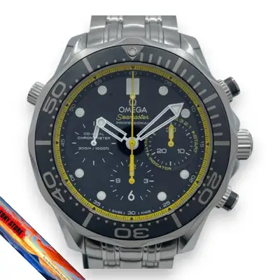 Omega Seamaster Diver CoAxial Chronograph Black