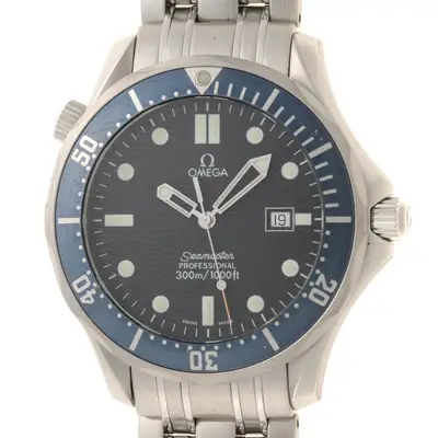 Omega Seamaster Professional 300 Blue Stainless