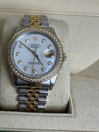 Rolex CERTIFIED STUNNING DATEJUST STEEL AND