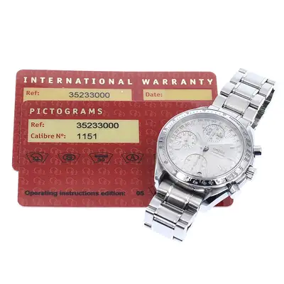 Omega Speedmaster 3523.3 Silver Chronograph