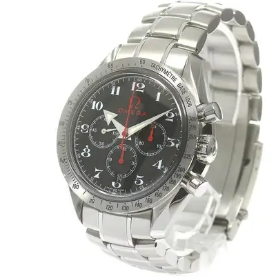 Omega OMEGA Speedmaster Broad Arrow 3558.50 42mm SS Black Dial Automatic Watch #C4609
