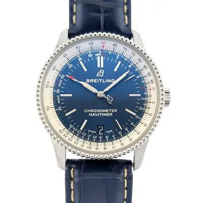 Breitling A17325 Navitimer 38 Blue