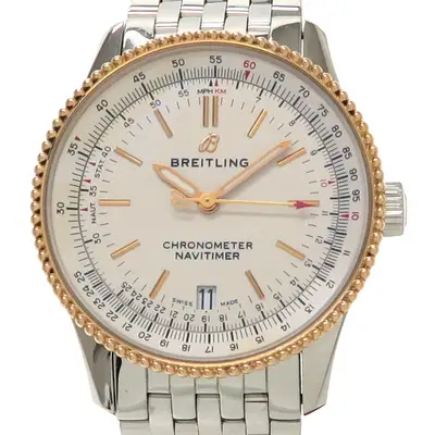 Breitling Navitimer U17325 Pink Gold Stainless