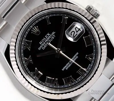 Rolex Datejust Stainless Steel Oyster 18k