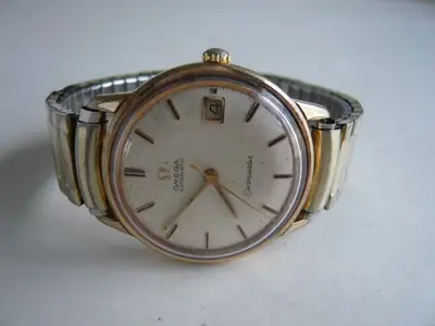 Omega Men Omega Seamaster Rose Gold Filled