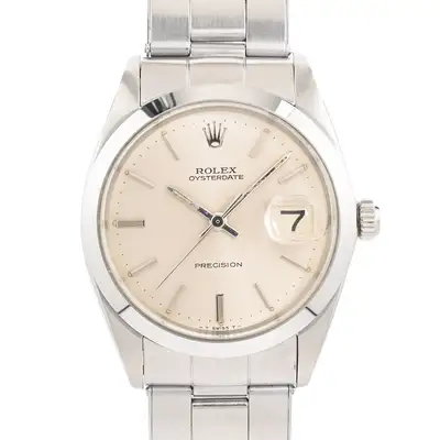 Rolex Oyster date 6694 Watches Silver