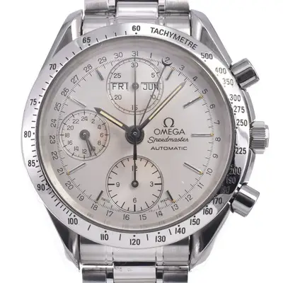 Omega Speedmaster Triple Calendar Silver