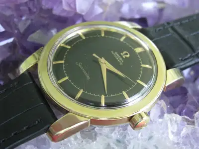 Omega Seamaster Gold-on-Steel Wrist SUPER CLEAN