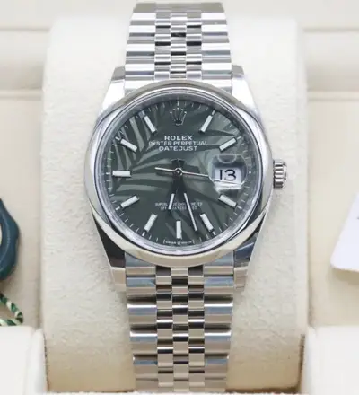 Rolex Datejust Green With