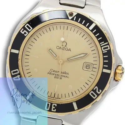 Omega Seamaster 200 Date YG Bezel