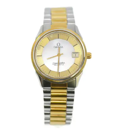 Omega Seamaster Two Tone Stainless Steel
