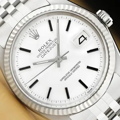 Rolex DATEJUST 18K GOLD STEEL w