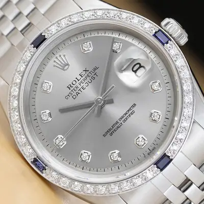 Rolex DATEJUST 18K GOLD SS DIAMOND