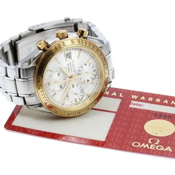 OMEGA Speedmaster 323.21.40.40.02.001 40mm SS Silver Dial Automatic Watch #C4490