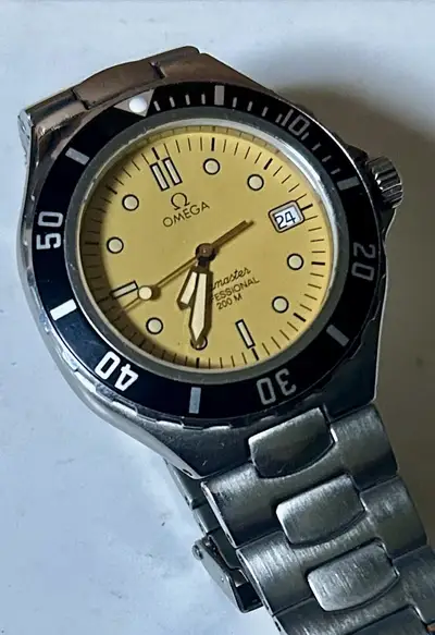 Omega Seamaster Professional Black Bezel