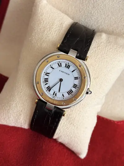 Cartier Santos Ronde Vendome, Steel 18ct